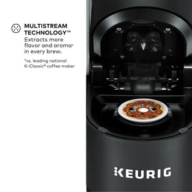 Keurig K-Supreme hot-over-ice mode for iced coffee.