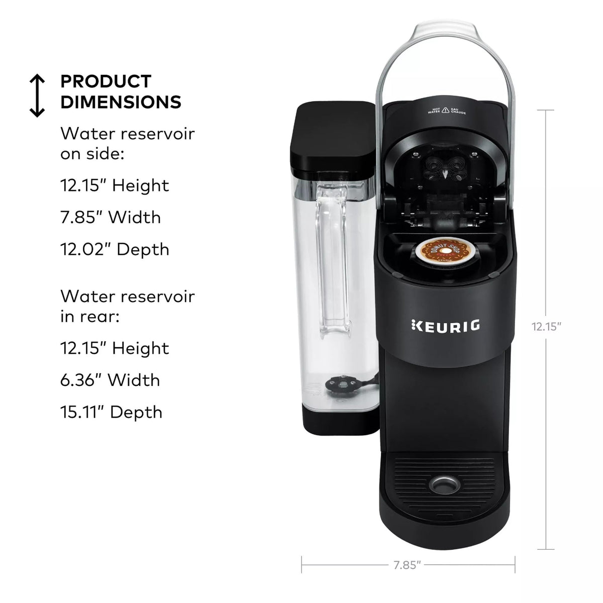 Keurig K-Supreme iced brew setting for refreshing cold coffees.