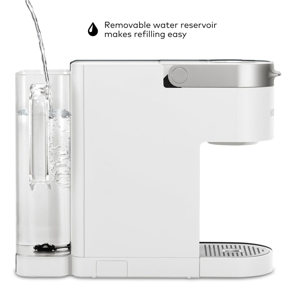 Keurig K-Supreme maintenance alert reminds to descale after brews