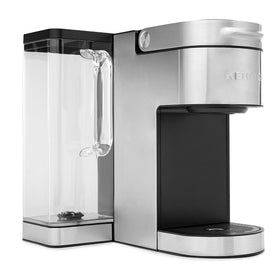Keurig K-Supreme Plus front view with stainless steel finish showing modern design and ease of use