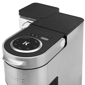 Keurig K-Supreme Plus single-serve brew showcasing pod compatibility