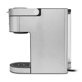 Keurig K-Supreme Plus stainless steel finish close-up emphasizing durability