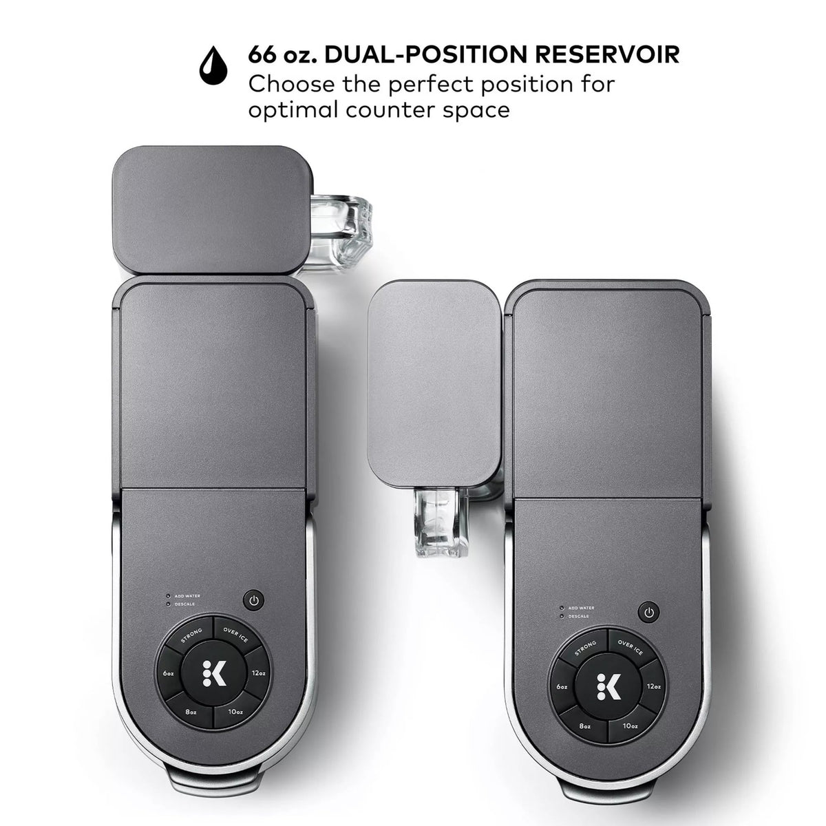 Keurig K-Supreme simple button controls provide easy one-tap brewing.