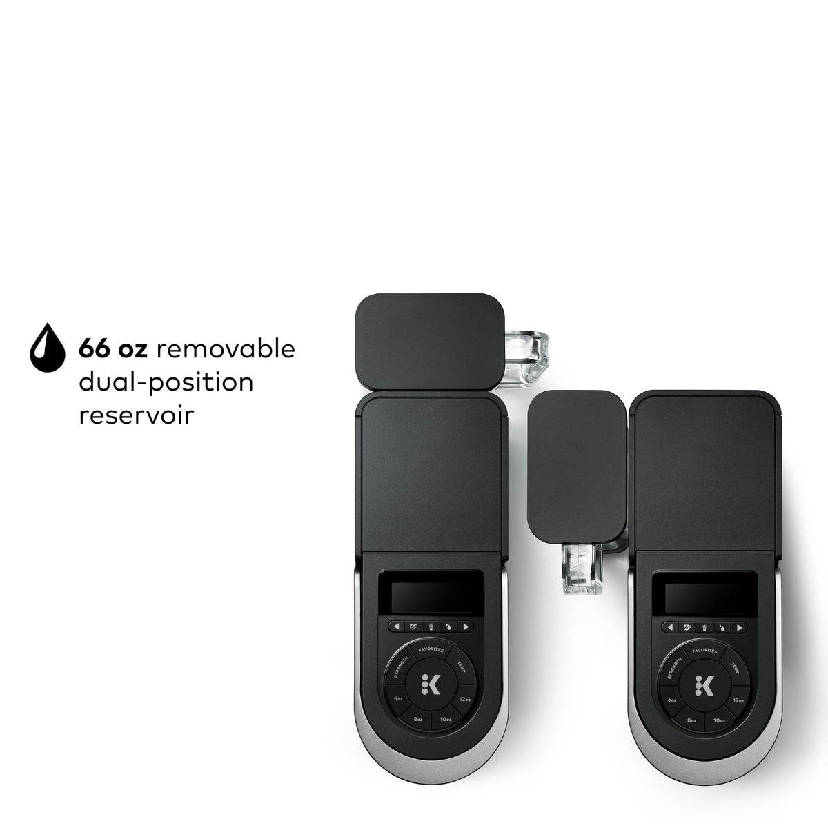 Keurig K-Supreme SMART back-to-back brewing for seconds cups