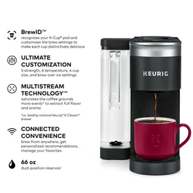 Keurig K-Supreme SMART BrewID recognition highlights pod-specific flavor tuning