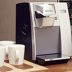 Keurig K155 Office Pro drain and store feature simplifies transport