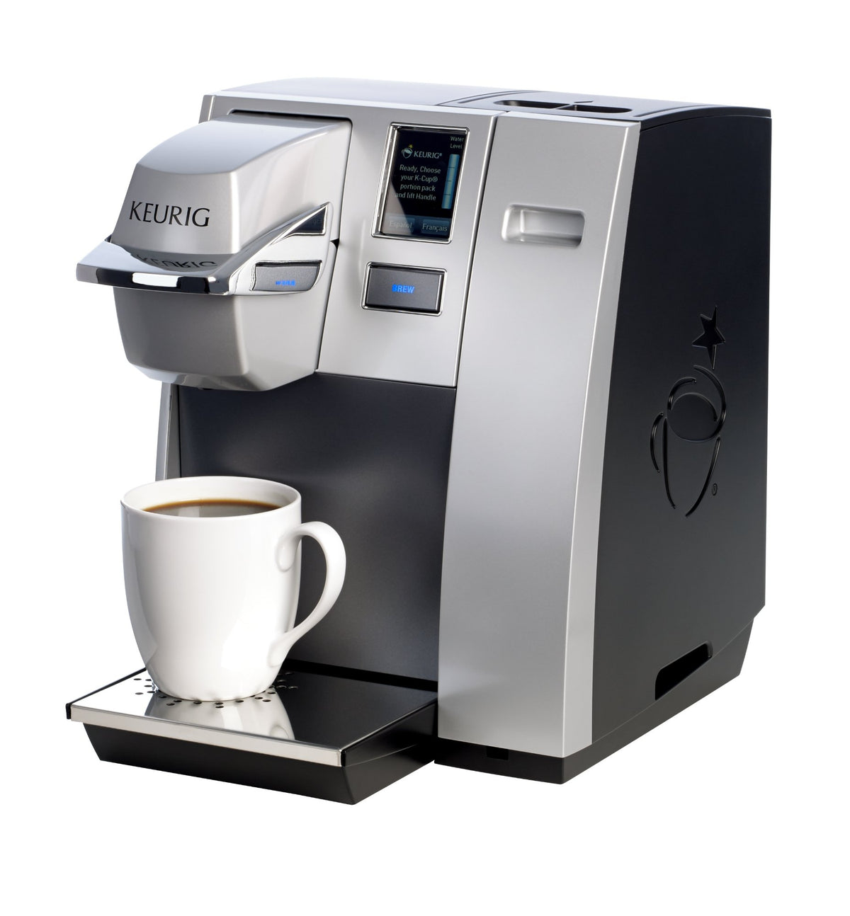 Keurig K155 Office Pro touchscreen interface enables quick, customizable brews for teams