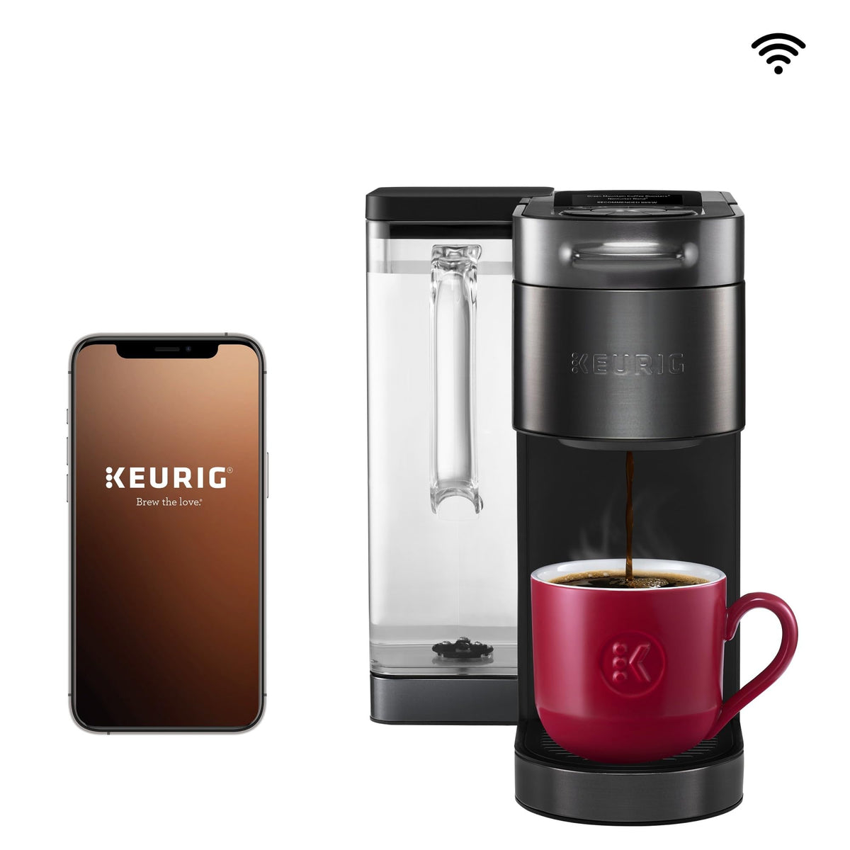 Keurig Multistream technology delivers even extraction for fuller flavor.