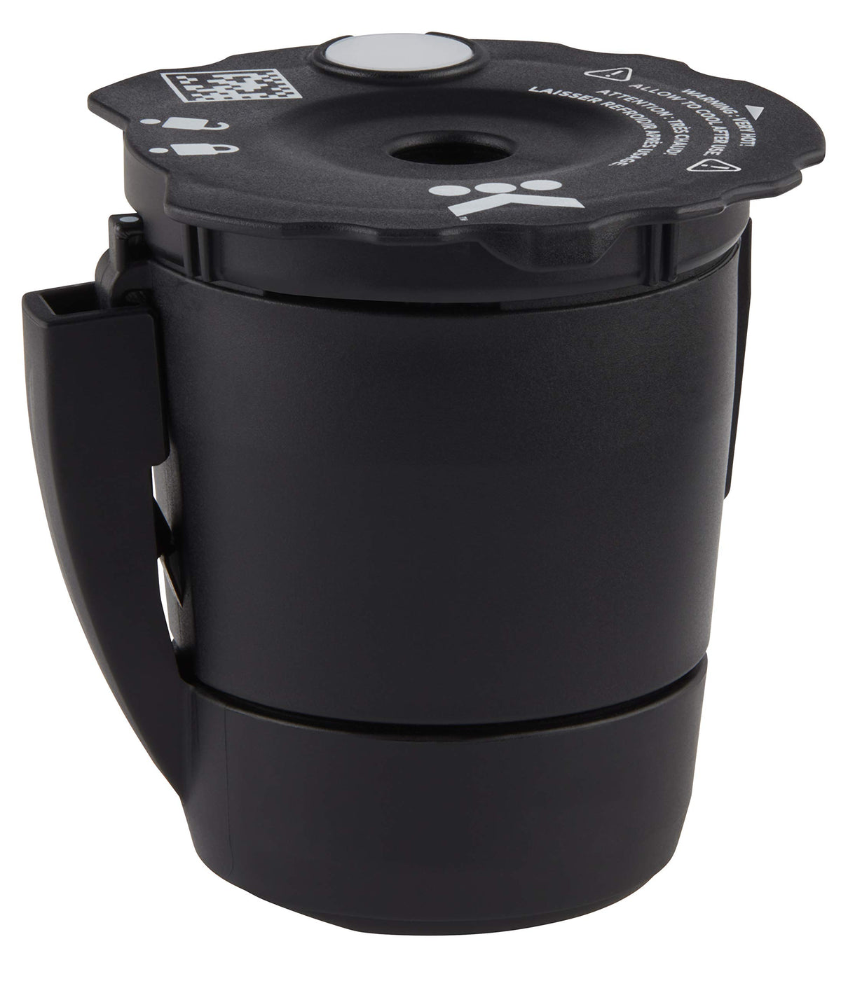Keurig My K-Cup reusable filter in cup, enabling eco-friendly brewing with compatible Keurig machines