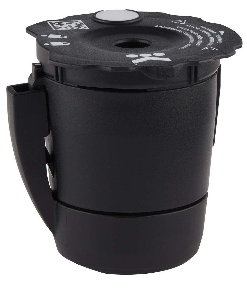 Keurig My K-Cup reusable filter in cup, enabling eco-friendly brewing with compatible Keurig machines
