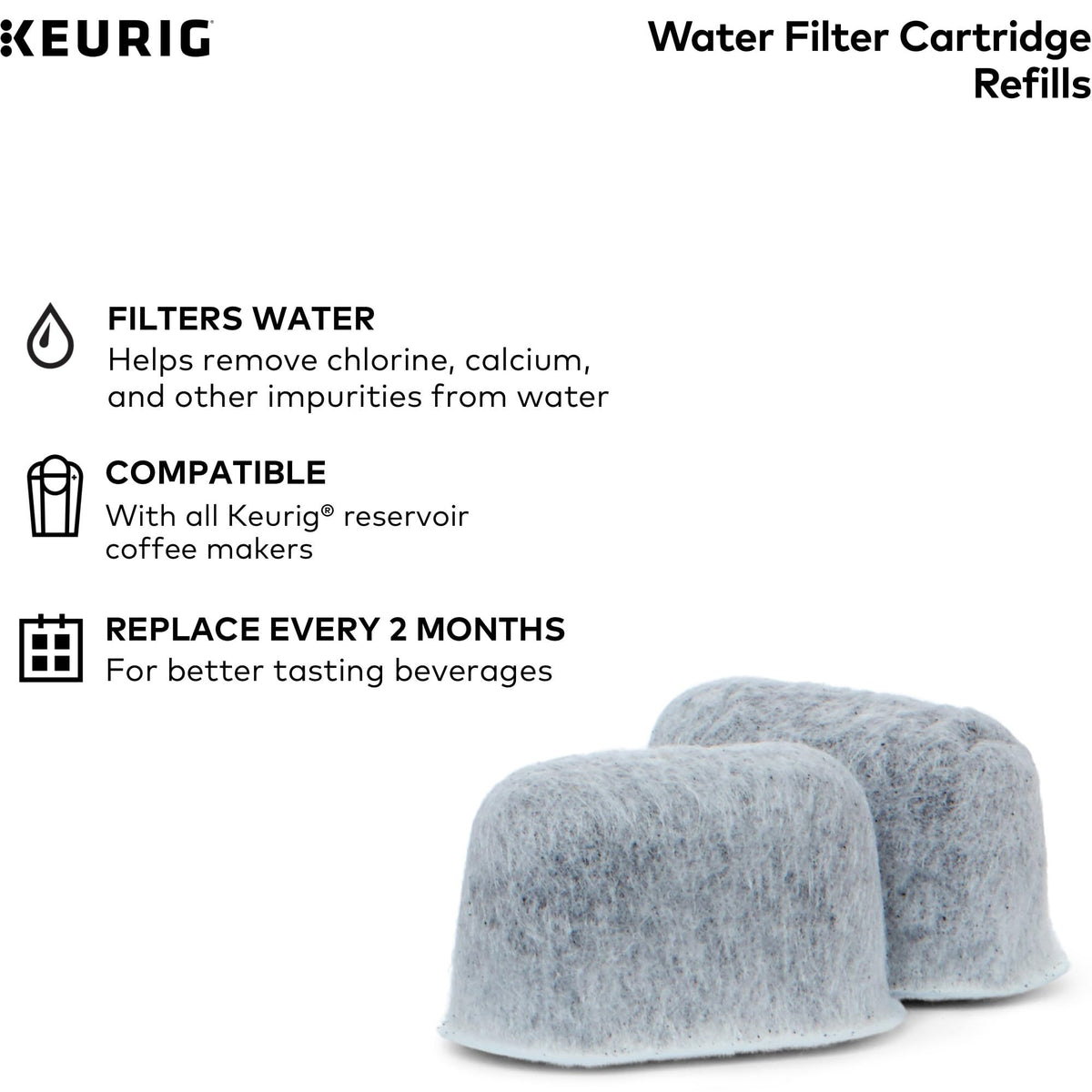 Keurig rinse pods arranged in pack demonstrate quick flavor-reset between brews.