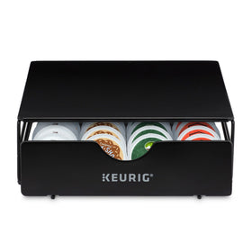 Keurig Slim Storage Drawer holding 24 K-Cup pods for organized counter space.