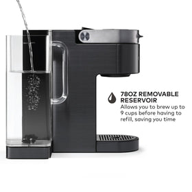 Keurig app control to save favorites and schedule brews.