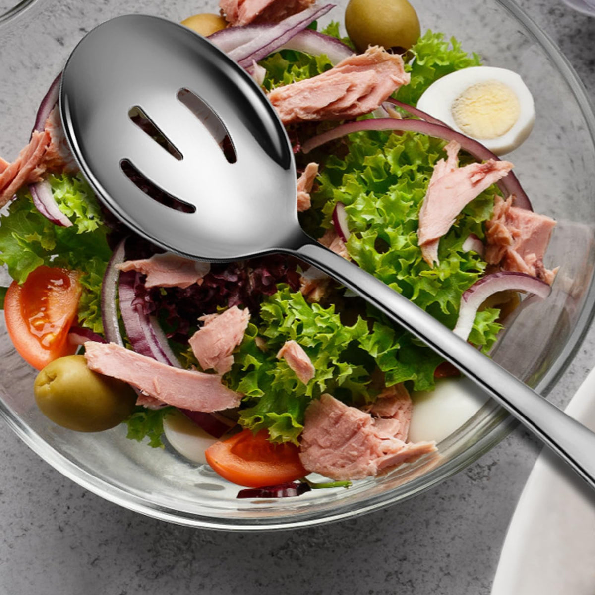 Keyoxy party spoons simplify serving at weddings and celebrations.
