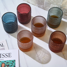 Khen gift-ready vintage glass set for special occasions
