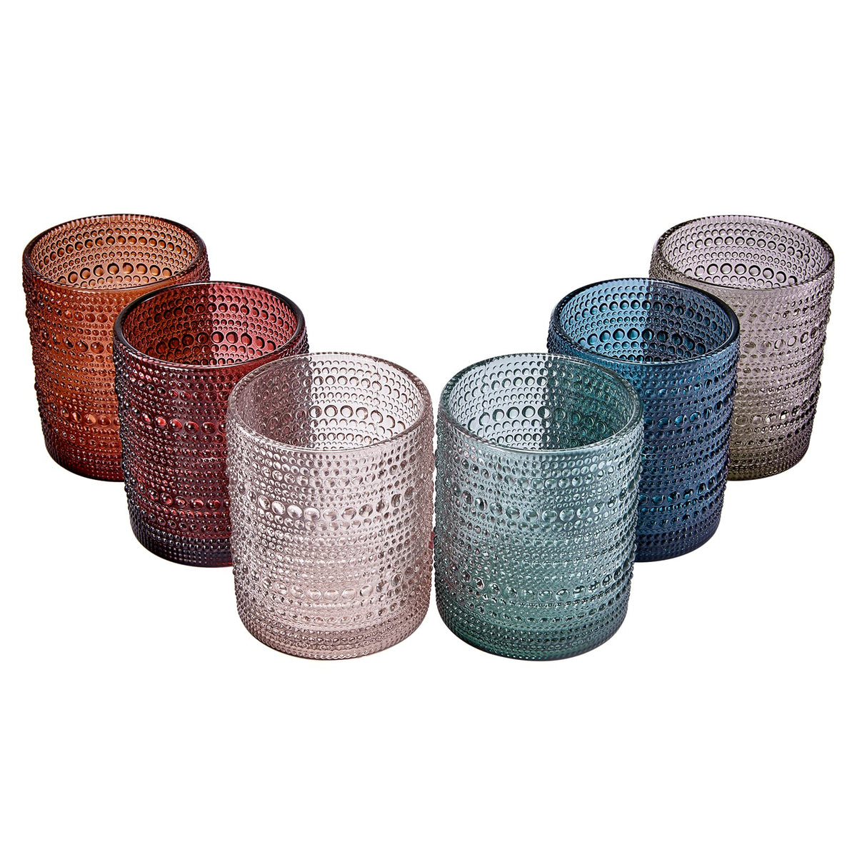 Khen glassware on a stylish dining table setup