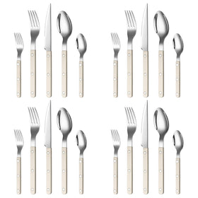 Khen modern cutlery-style handles add elegant, contemporary flair to any table.