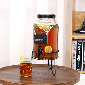 Khlotiko laundry detergent dispenser styled on a shelf for organized laundry room.