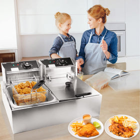 KHTD fryer temperature control knob close-up highlights precise oil heat management