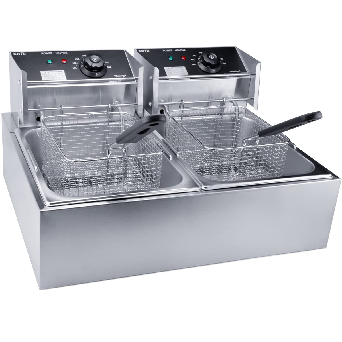 KHTD dual-frying basins illustrate simultaneous cooking capabilities