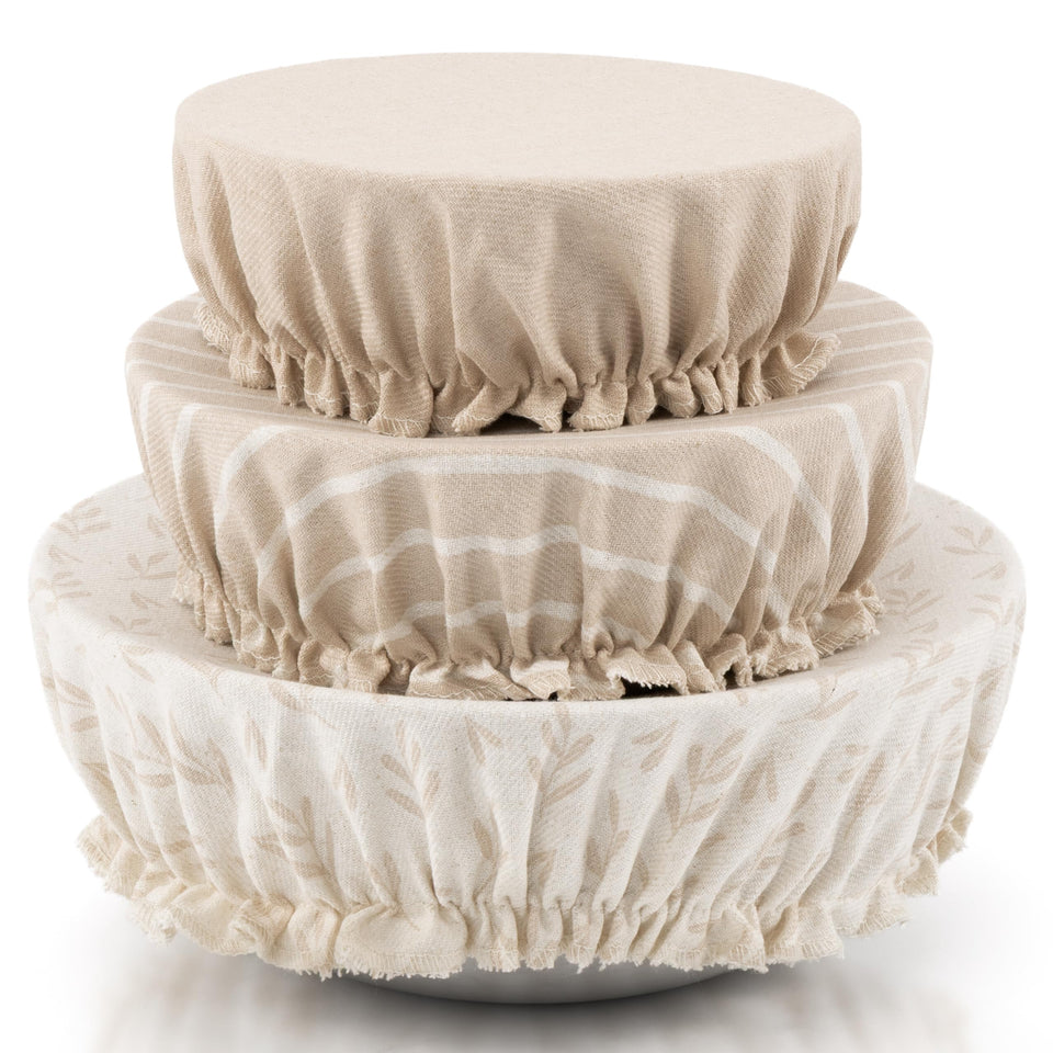 KIBAGA bread-proofing bowl cover XL fits large bowls and keeps dough protected.