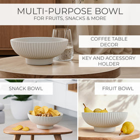 KIBAGA durable, food-safe finish on the concrete bowl designed for daily use.