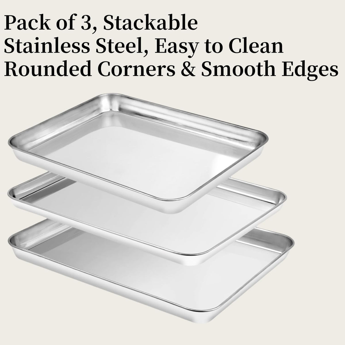 Kichwit 16x12 inch baking sheet for cookies and sheet pan meals.