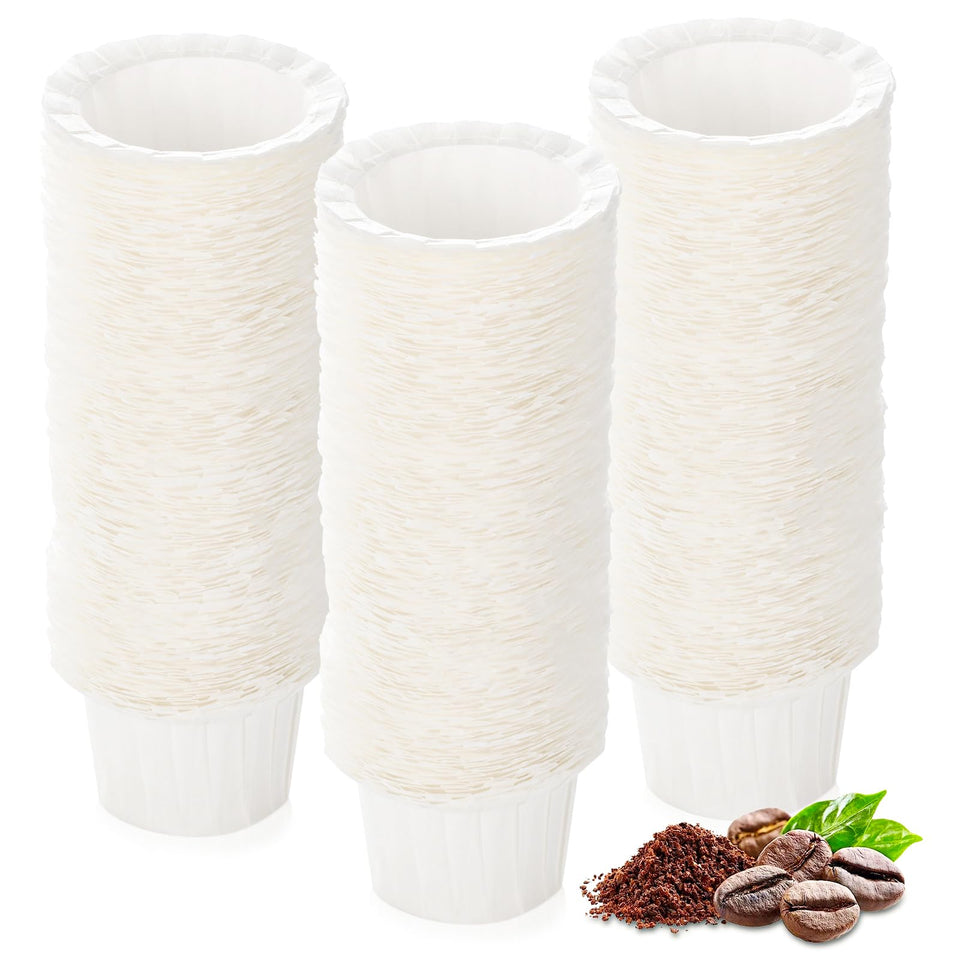 Kicovitifa disposable filters for K-Cup brew for a cleaner cup and easy disposal.