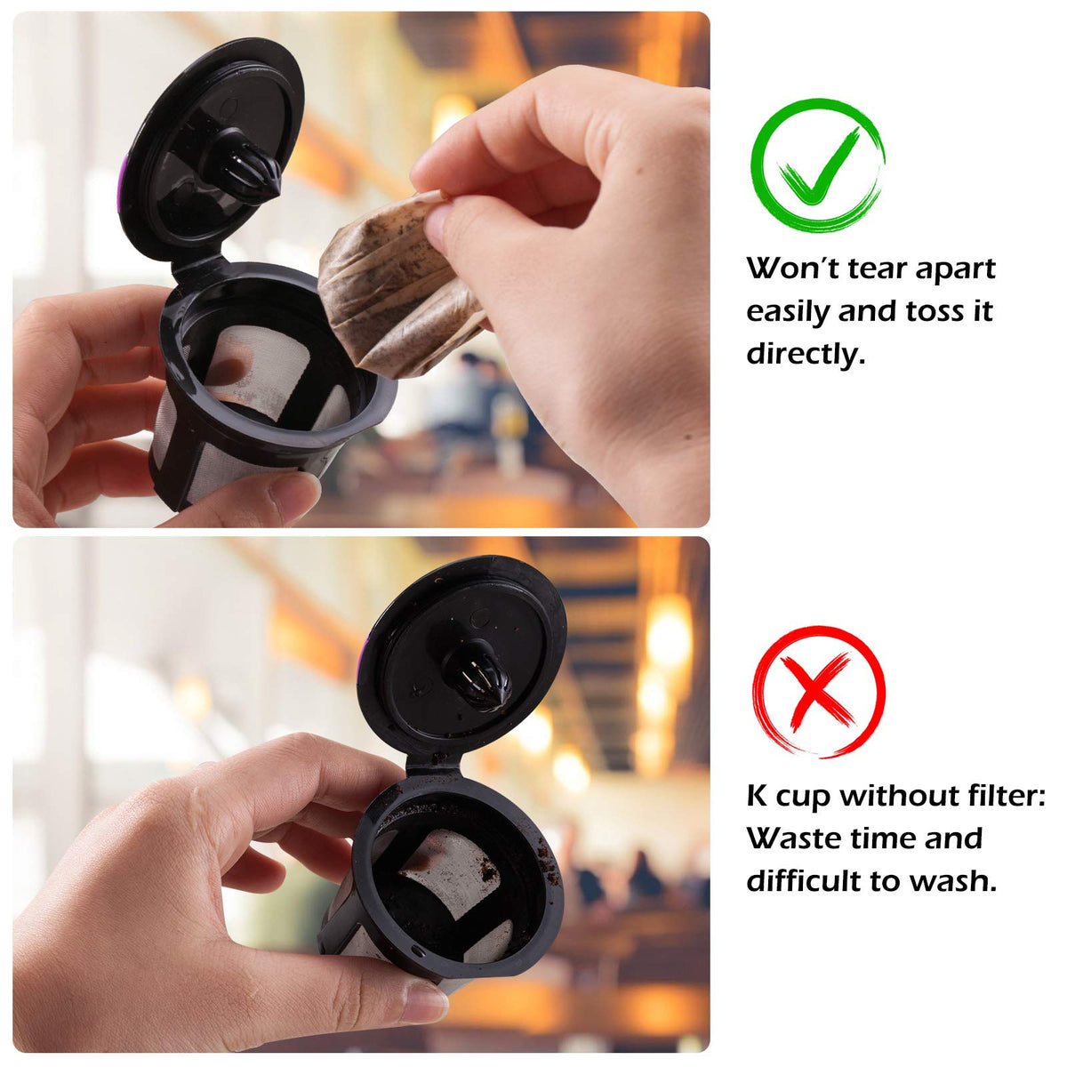 Kicovitifa filters out grounds and some oils for a silkier cup