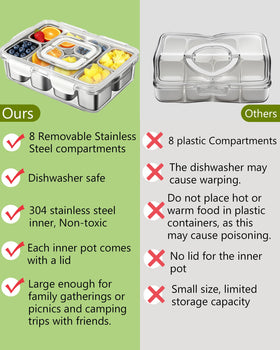 Kidinit Snackle Box handle for easy carrying during travel.