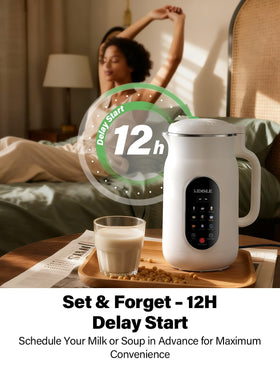 KIDISLE Nut Milk Maker keeps beverages warm up to 8 hours