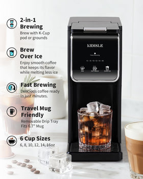 KIDISLE reusable filter reduces waste and saves money