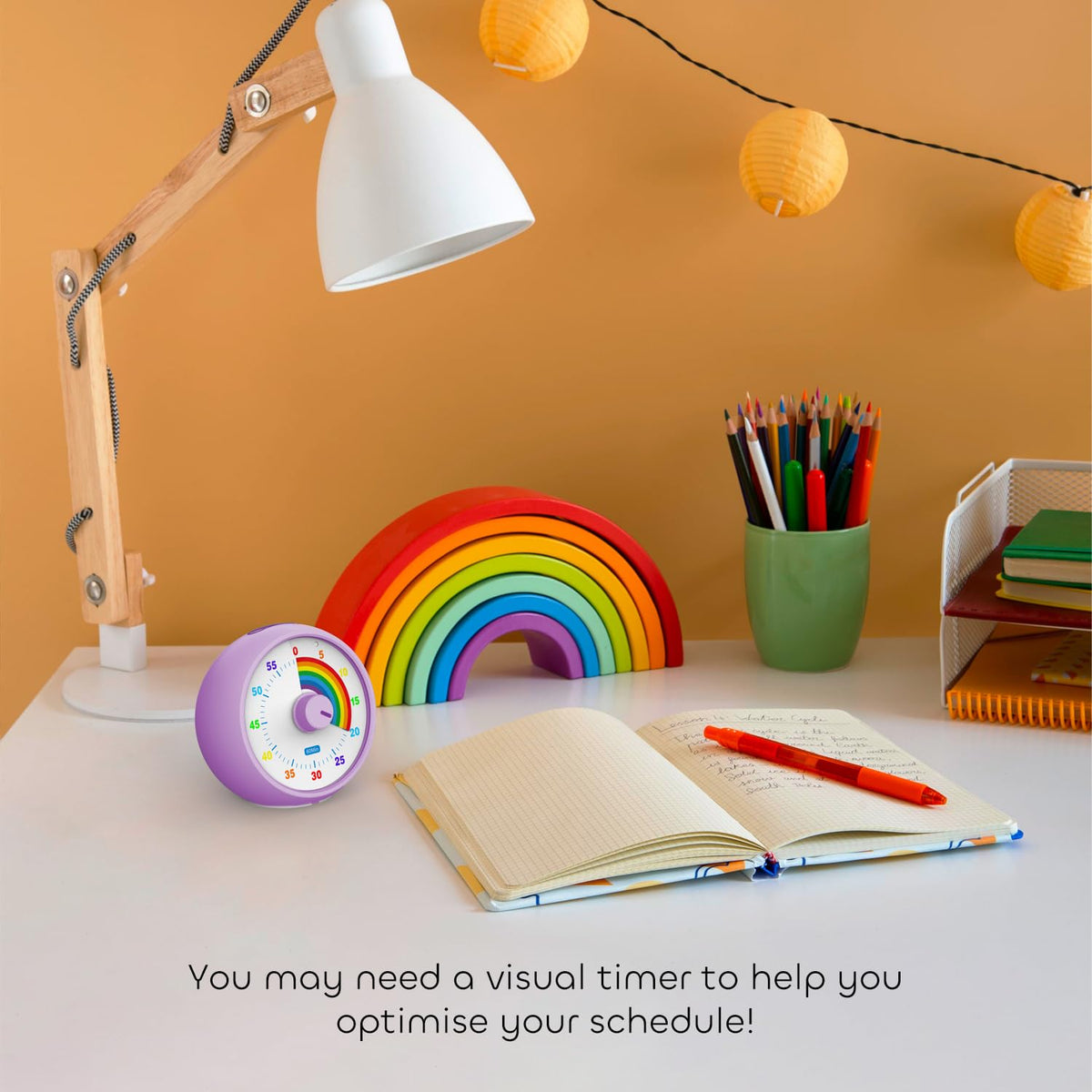 Kiecky Squirrel Visual Timer in classroom use for group activities