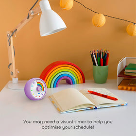 Kiecky Squirrel Visual Timer in classroom use for group activities