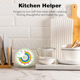 Kiecky Squirrel Visual Timer offers three volume settings, including mute.
