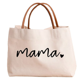 Kifasyo Mom Mama Bag front view with roomy main compartment for daily essentials