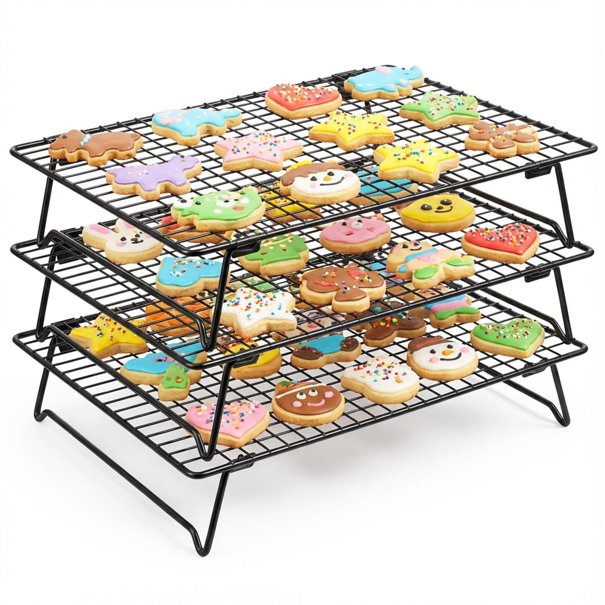 Kifmurase versatile cooling rack for cookies, pizzas, jerky