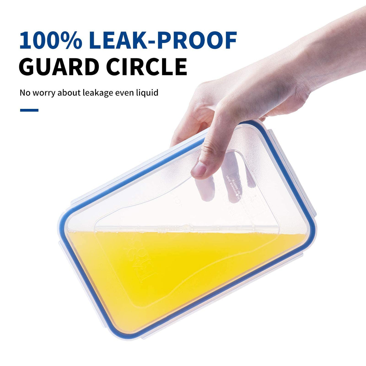 KIGI airtight leak-proof container preserving flavors and preventing spills during transport.