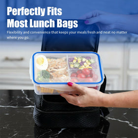 KIGI divided sections support balanced meals and portion control.