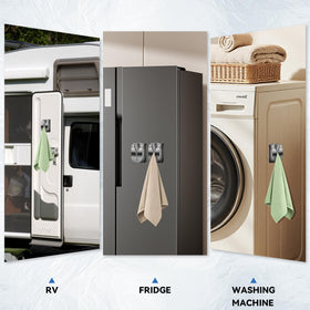 KIHOGEM rust-proof towel hook designed for busy kitchens.