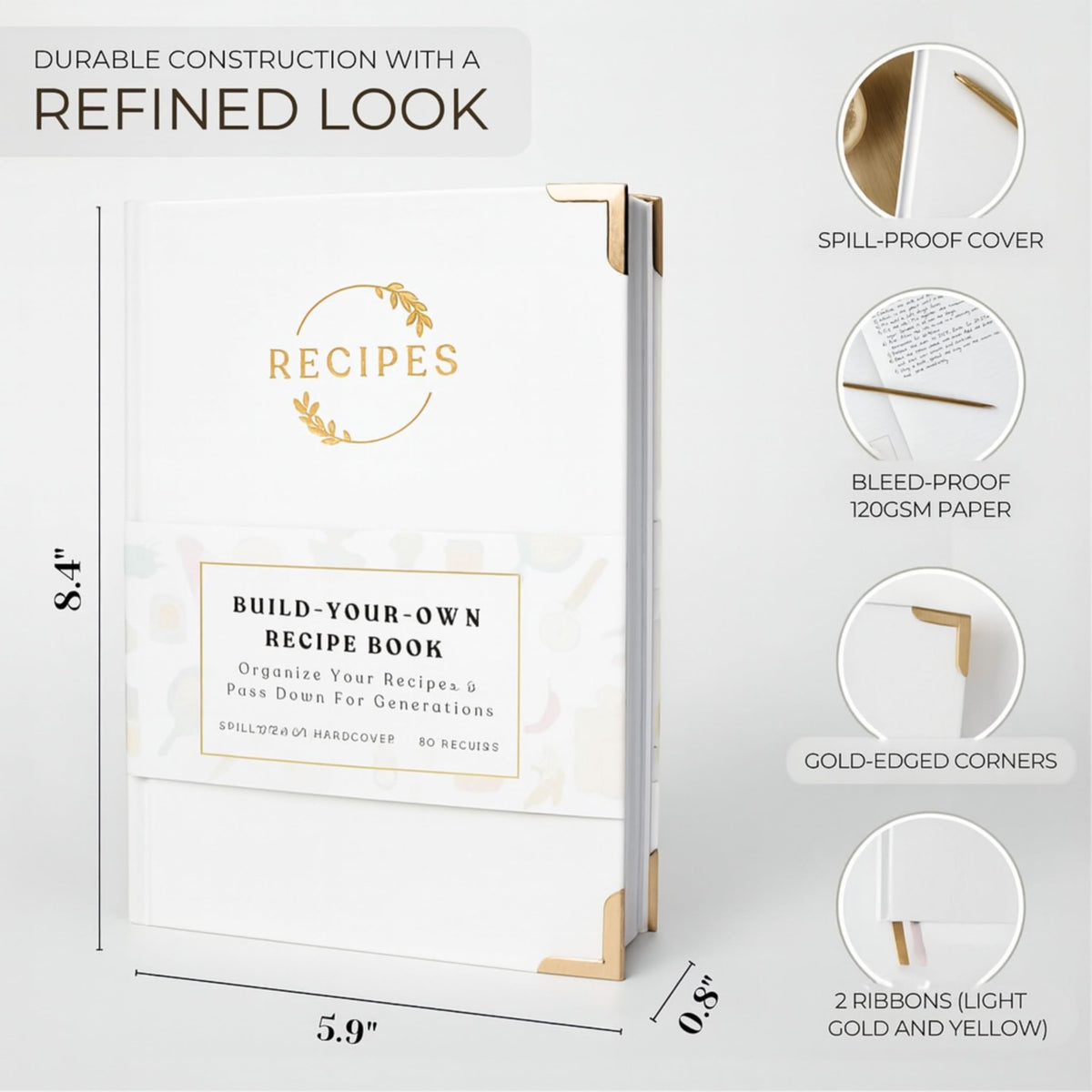 Compact Kikaze notebook fits tight kitchen spaces and tote bags