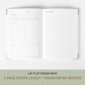 Conversion charts page in Kikaze notebook for quick kitchen references