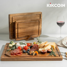 Kikcoin acacia wood cutting board care guide—simple maintenance for longevity