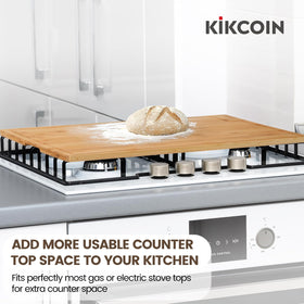 Kikcoin bamboo cutting board gift-ready design for special occasions