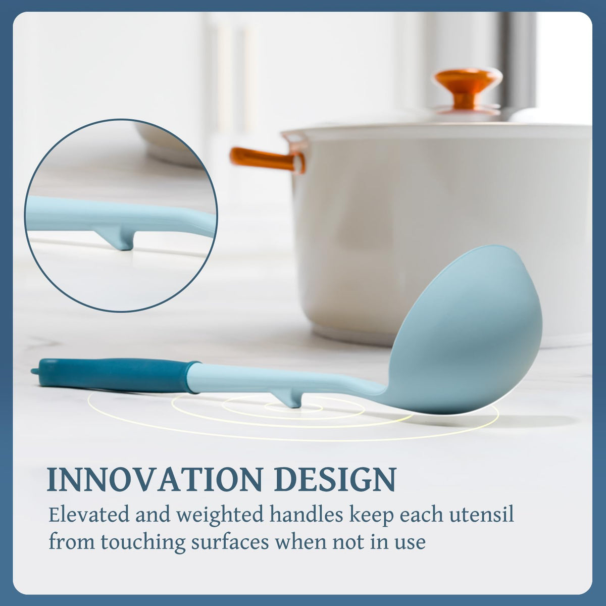 Kikcoin dishwasher-safe utensils ready for quick cleanup