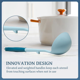Kikcoin dishwasher-safe utensils ready for quick cleanup