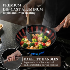 Kikcoin easy-clean nonstick coating for quick food release and cleanup