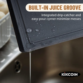 Kikcoin small cutting board ideal for fruit slicing