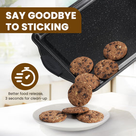 Kikcoin square baking pan versatile for brownies and bars.