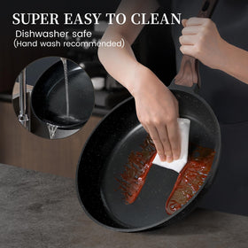 Kikcoin stackable pots and pans design for compact kitchen storage
